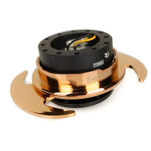 3.0 Quick Release Extraible Rápido Black Gold para volante