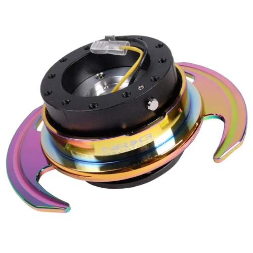 3.0 Quick Release Extraible Rápido Black Rainbow para volante