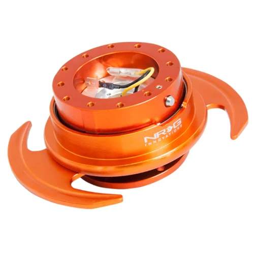 3.0 Quick Release Extraible Rápido Orange para volante