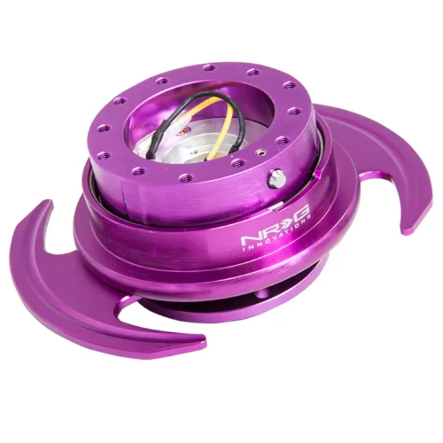 3.0 Quick Release Extraible Rápido Purple para volante