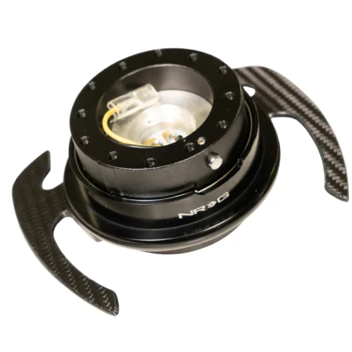 4.0 Quick Release Extraible Rápido Black Carbon para volante