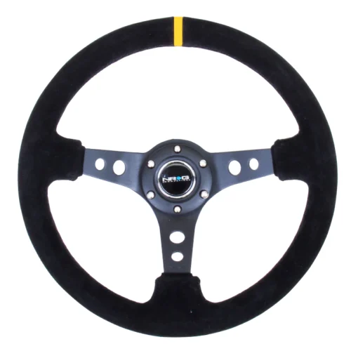 Volante piel vuelta de 35cm con 3" de profundidad