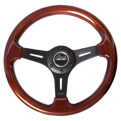 Volante clásico 33cm madera de cerezo