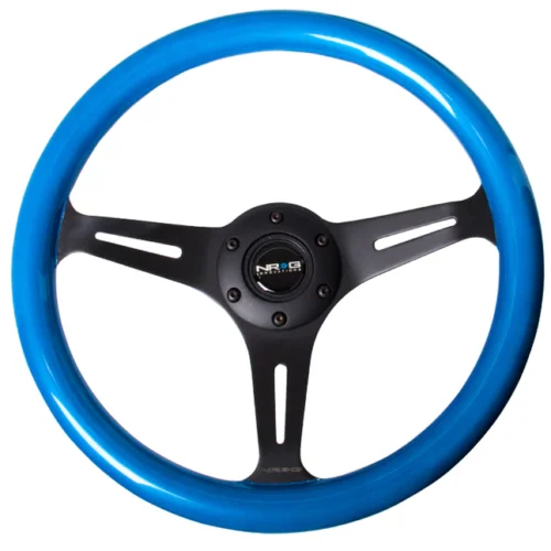 Volante 35cm fibra de madera