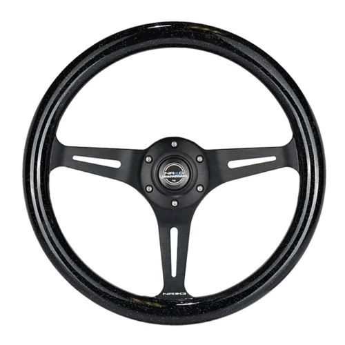 Volante 35cm fibra de madera