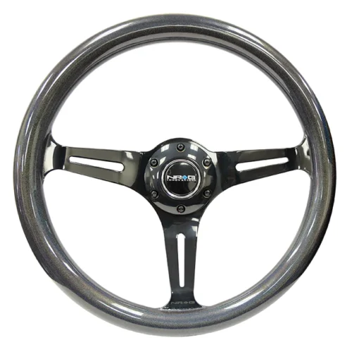 Volante 35cm fibra de madera
