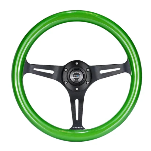 Volante 35cm fibra de madera