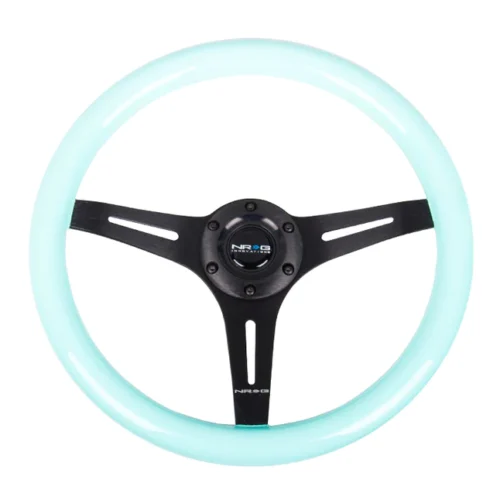 Volante 35cm fibra de madera