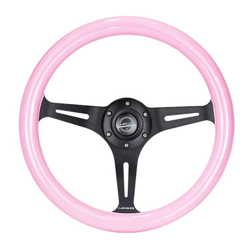 Volante 35cm fibra de madera