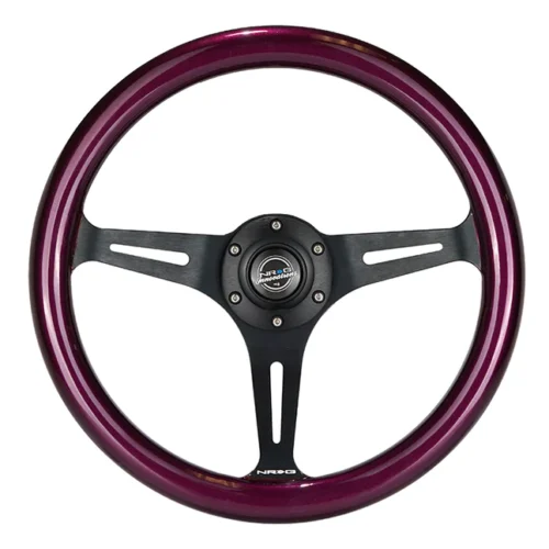 Volante 35cm fibra de madera