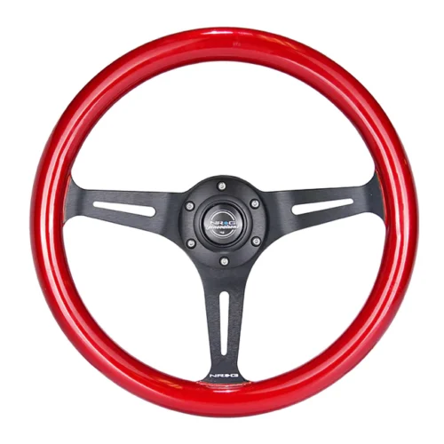 Volante 35cm fibra de madera