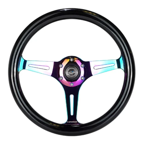 Volante 35cm fibra de madera