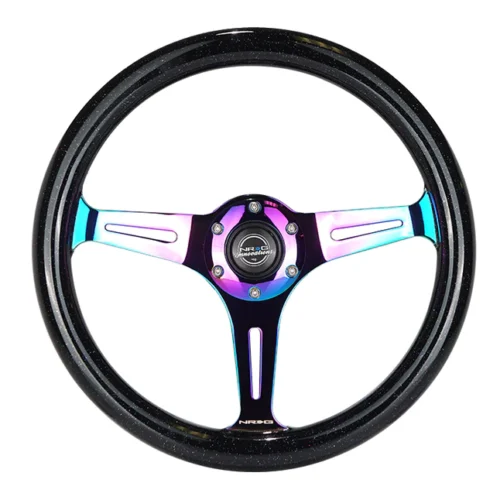 Volante 35cm fibra de madera