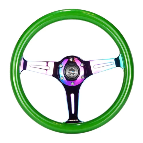 Volante 35cm fibra de madera