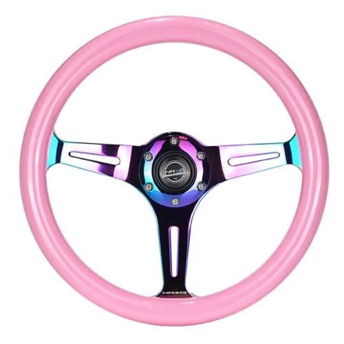 Volante 35cm fibra de madera