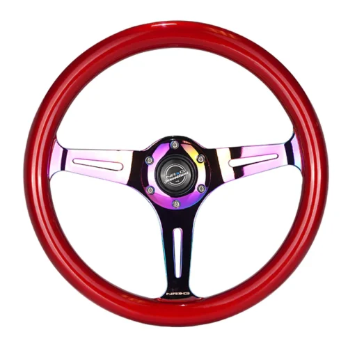 Volante 35cm fibra de madera