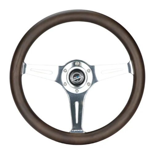 Volante 35cm fibra de madera
