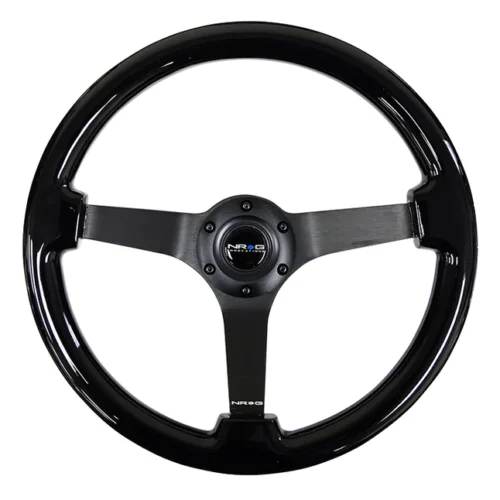 Volante 35cm fibra de madera