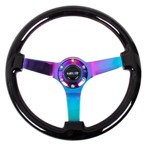 Volante 35cm fibra de madera