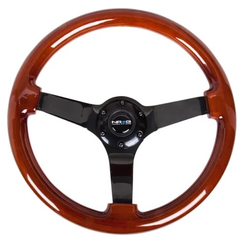 Volante 35cm fibra de madera