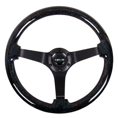 Volante 35cm fibra de madera