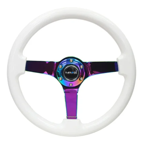 Volante 35cm fibra de madera