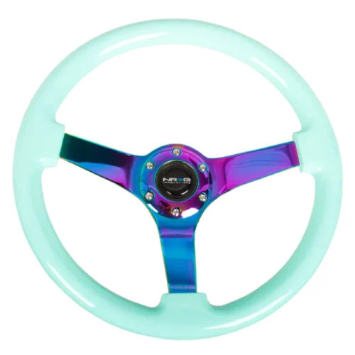 Volante 35cm fibra de madera
