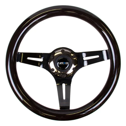 Volante 35cm fibra de madera