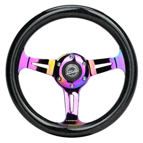 Volante 31cm fibra de madera