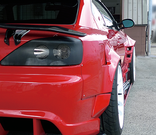 '+75mm aleta trasera para Nissan Silvia S15