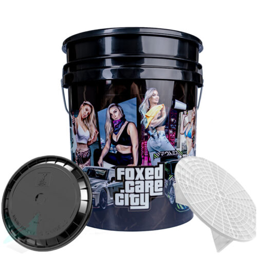 Set cubo de lavado con accesorios 19L - 5GAL Edición FoxedCare City