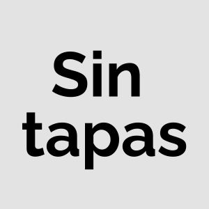 Sin tapas