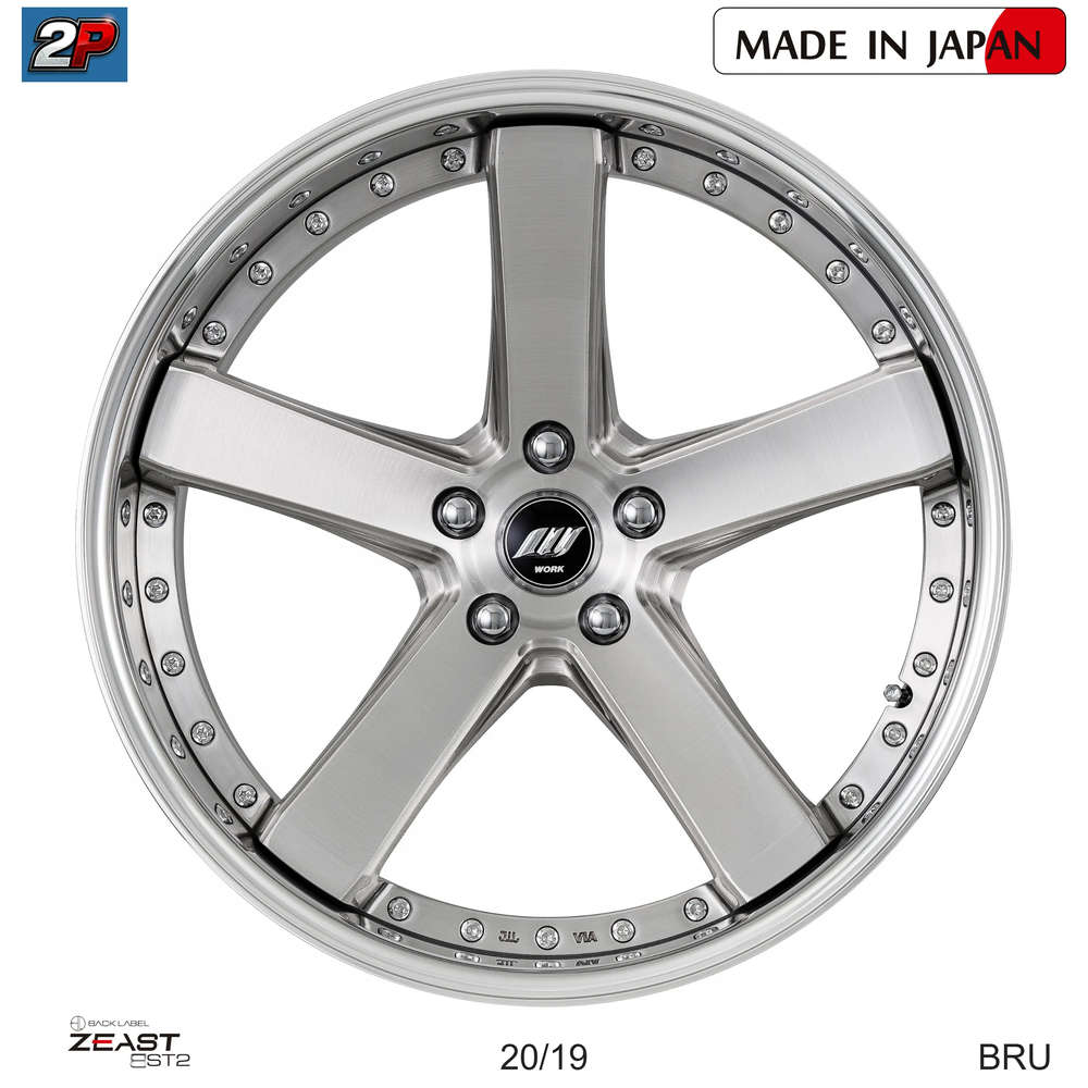 BACK LABEL ZEAST BST2 - WORK WHEELS, imagen 2