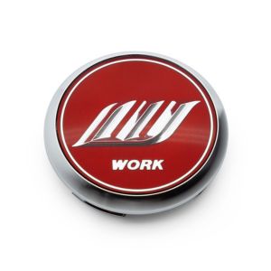 TAPA CENTRAL Red W - WORK WHEELS