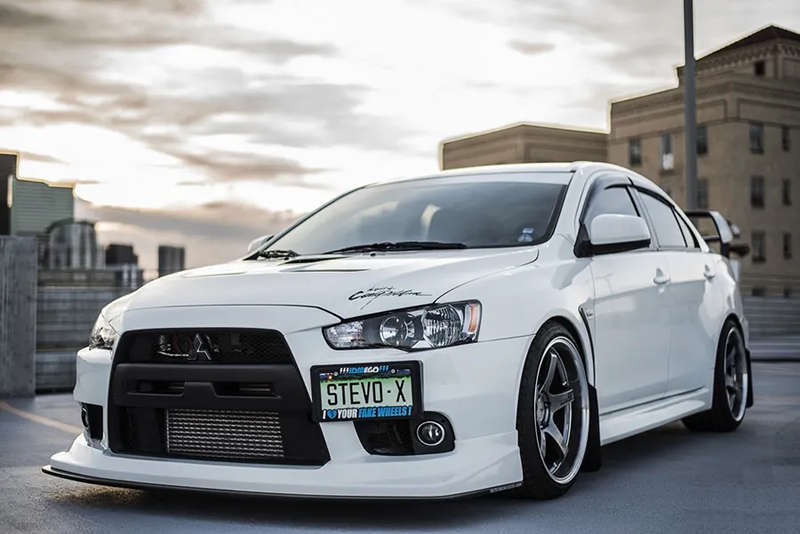 Spoiler delantero half + splitter Evo X (WC)