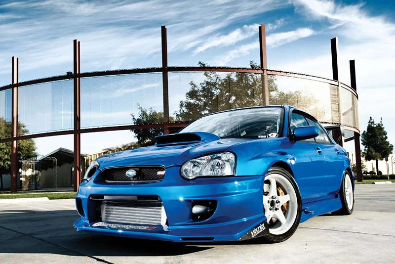 Parachoques delantero Impreza GDB-E (FRP)