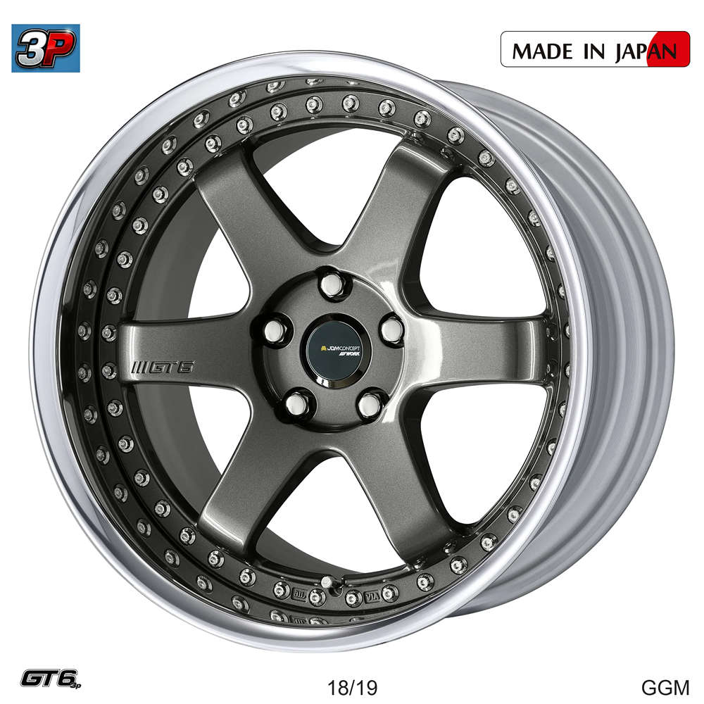 GT6 3P - WORK WHEELS