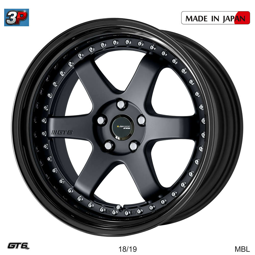 GT6 3P - WORK WHEELS, imagen 3