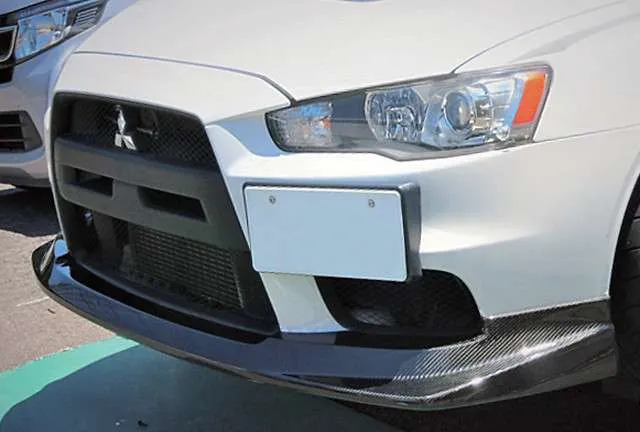 voltex evo x half spoiler dry carbon